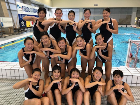 第10回全日本ユース水球競技選手権大会 女子 東京都水泳協会